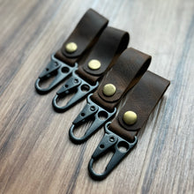 Load image into Gallery viewer, Bison Leather Tactical Belt Loop Key Holder
