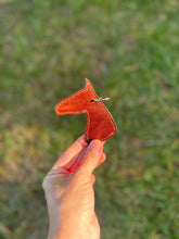 Load image into Gallery viewer, Leather Horse Keychain
