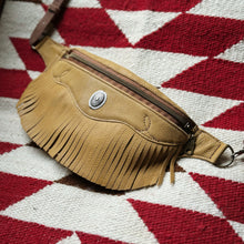 Load image into Gallery viewer, The Savannah Fringe Leather Sling Bag
