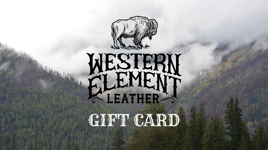 Western Element Leather Gift Card