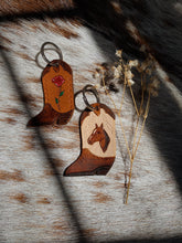 Load image into Gallery viewer, Cowgirl Boot Keychains
